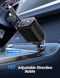 Starlight Retractable Car Charger, Starlight in Car