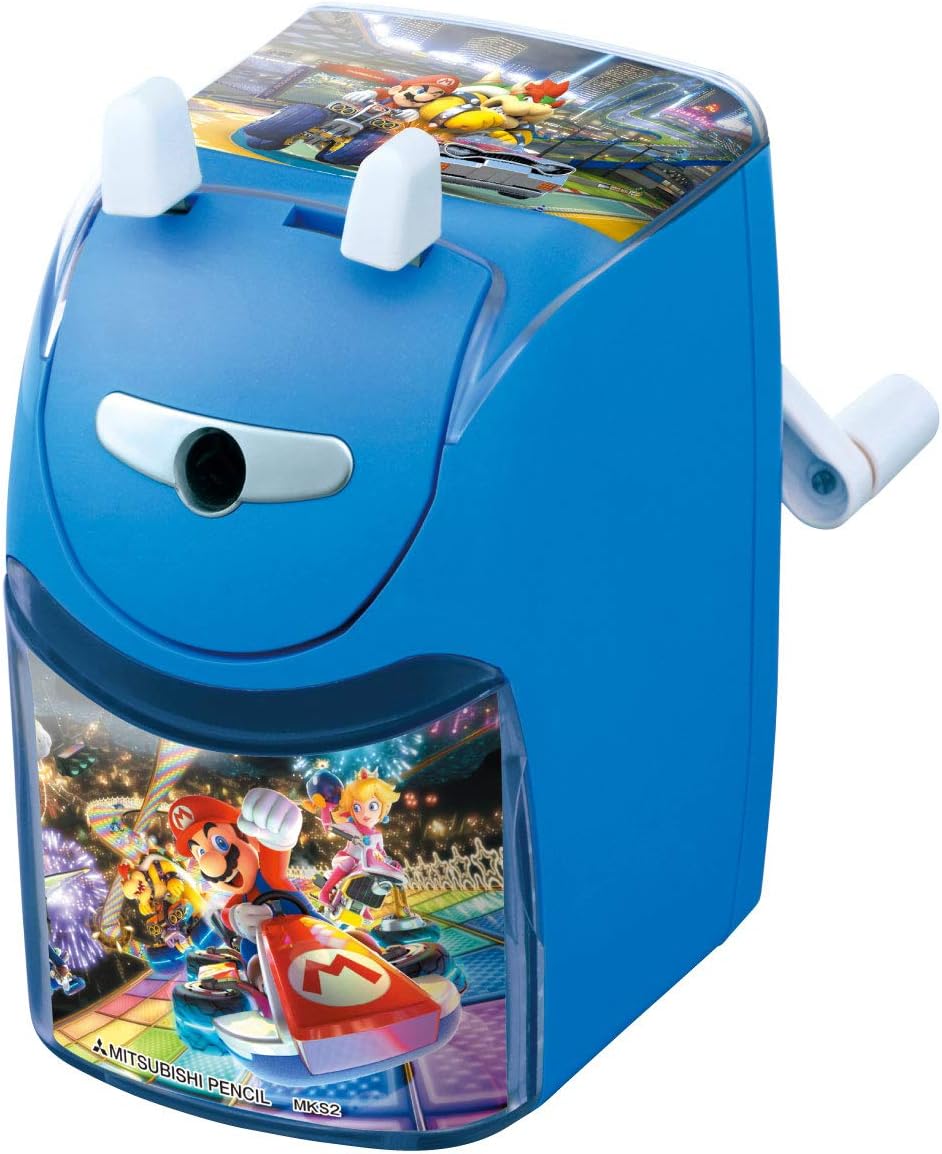Amazon 三菱鉛筆 鉛筆削り マリオカート Mks2 Kh33 手動式 Kh3349 鉛筆削り 文房具 オフィス用品