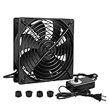 Qirssyn 120mm AC Powered Fan with Vriable Speed