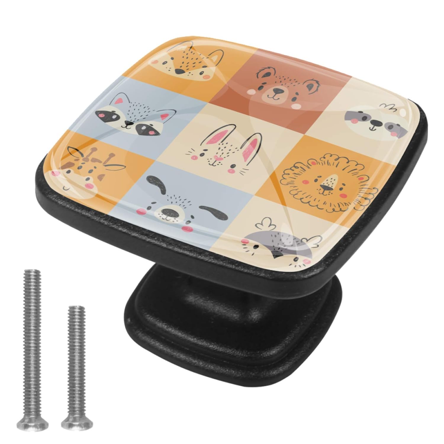 Schrankknöpfe für Küchenschränke, Kaninchen, Löwe, Panda