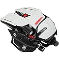 Mad Catz The Authentic R.A.T. 8+ Fully Adjustable Wired Gaming Mouse - 16000 DPI Optical Sensor - 11 Programmable Buttons and RGB Lighting - White