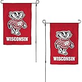Desert Cactus University of Wisconsin UW Garden Flag – 19 x 12 inch Wisconsin Badgers Banner, For Outdoor Display and Events (Design I)