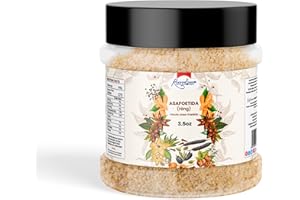 Ramaroma Asafetida (Hing) Ground 3.5oz (100g) ~ All Natural | Salt Free | Vegan | Non-GMO | Asafoetida Indian Spice | Best for Onion Garlic Substitute