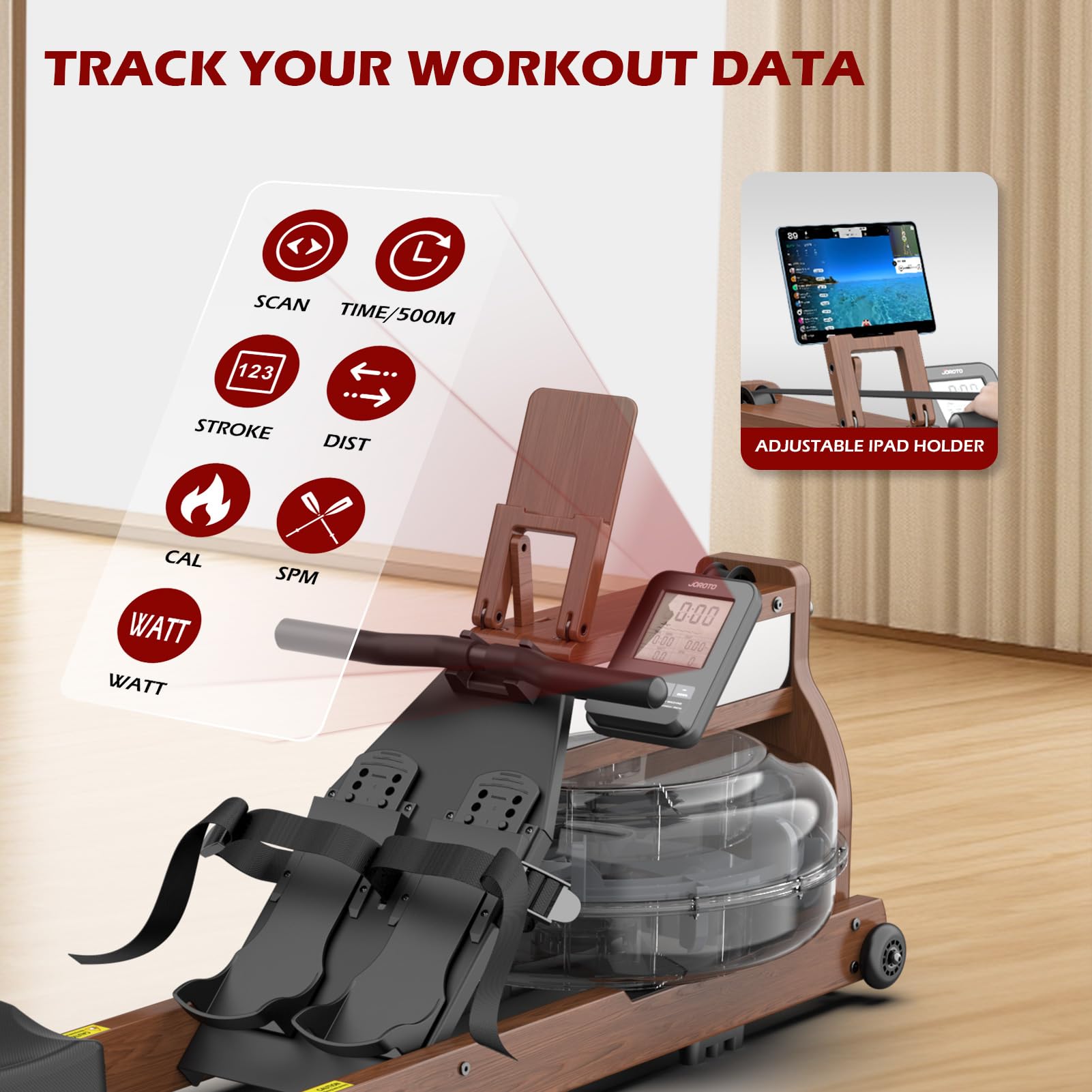 Mua JOROTO Rowing Machines for Home Use, Foldable Rower Machine with ...