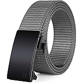 FAIRWIN Ratchet Belts for Men - Nylon Web Belt for Golf Tactical Work Casual, Adjustable Webbing with Ratcheting Buckle