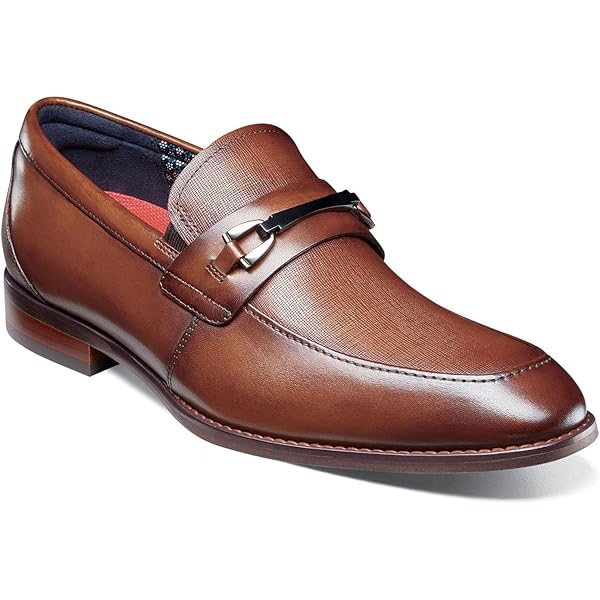 Amazon.com | Paul Parkman Men's Bordeaux & Navy Double