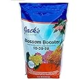 Jack's Classic 10-30-20 Blossom Booster Water-Soluble Fertilizer with Micronutrients for Increasing Color and Quantity of Blooms in Flowering Plants, 10lbs