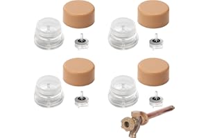 PONGLE RK-17VB Vacuum Breaker Float Kit for woodford model 17 Wall Faucets repair kit, Anti-Siphon Wall Faucet Repair 4 Pack