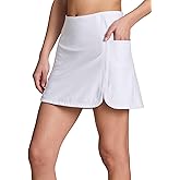 RBX Active Skort for Women, Quick Drying Buttery Soft Golf Skirt with Inner Liner Shorts for Hiking, Tennis, Pickleball Skor