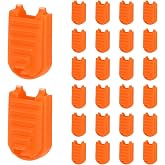 YELARXI Zipper Pull Tabs Cord End Tips Plastic Shoelace End Clips | Plastic Shoelace End Clips Cord Lock Clips Fit for Paracord Drawstrings Backpack Lanyard Loops Shoes