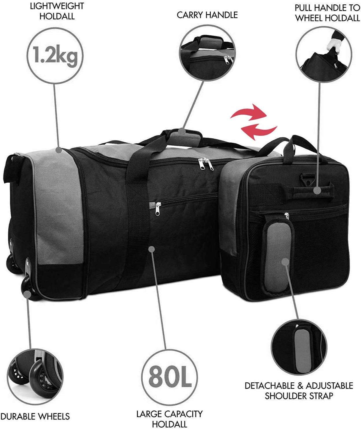 light duffle bolsa