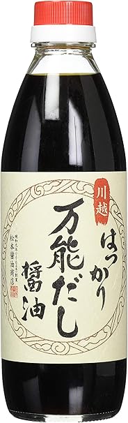 Amazon はつかり万能だし醤油 500ml瓶 1本 松本醤油商店 和風だし 通販