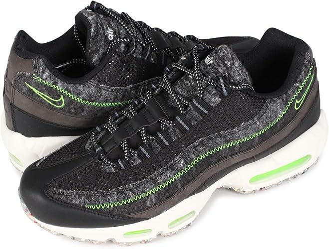 Amazon ナイキ Air Max 95 Essential スニーカー ブラック 黒 Cv69 001 並行輸入品 Nike ナイキ スニーカー