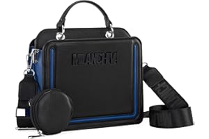 Milan Chiva Quilted Small Tote Bag for Women Top Handle Purse with Coin Purse