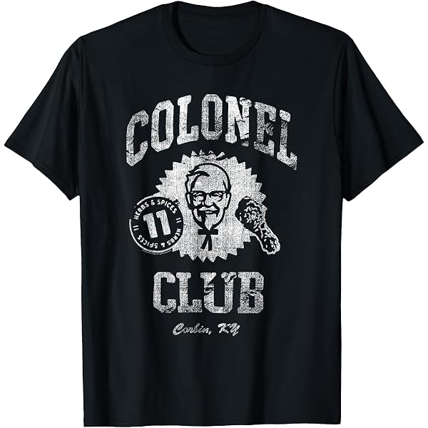 Amazon.com: KFC 11 Herbs and Spices Secret Recipe Food T-Shirt