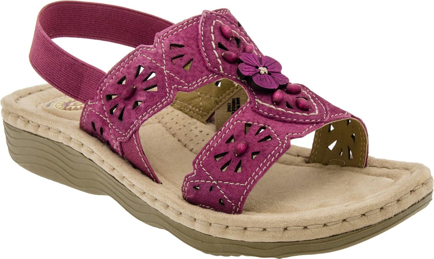 Amazon.com | Earth Spirit Women's Red Plum Opal 11 B(M) US | Sandals