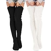 Extra Lange Beinwärmer Für Damen - Strapazierfähig & Super Weich