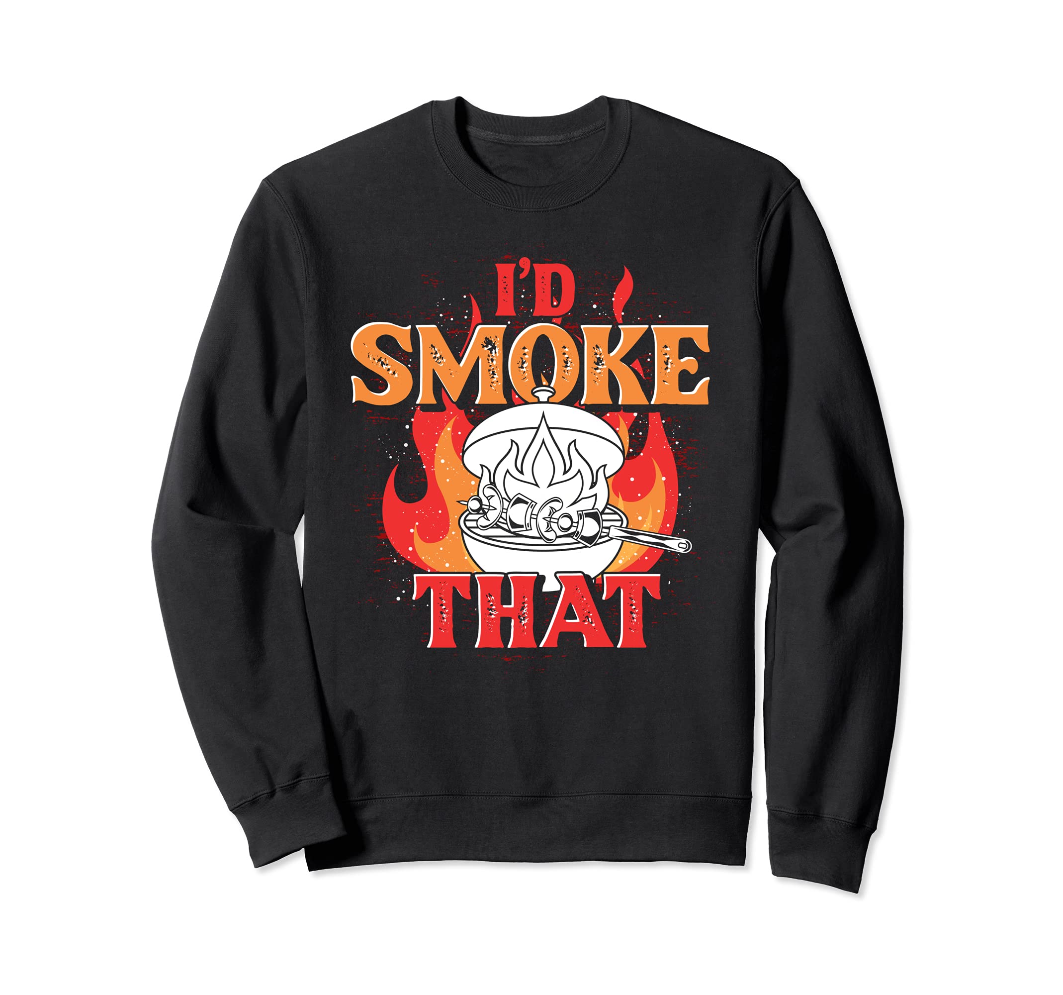 Funny BBQ Grilled Meat Grilling Smoked Steak Grill Barbecue Sweatshirt