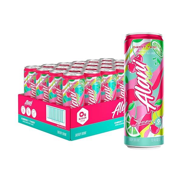 ALANI NU CHERRY TWIST, SUGAR FREE, LOW CALORIE...