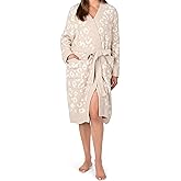 PAVILIA Premium Womens Plush Robe, Super Soft Fuzzy Bathrobe, Cozy Spa Robe with Pockets for Women