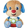 Fisher-Price Laugh & Learn Toddler Learning Toy So Big Puppy Musical Plush with Smart Stages Content for Ages 18+ Months