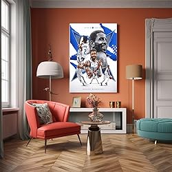 Basketball Superstar Kyrie Irving Signed Poster For