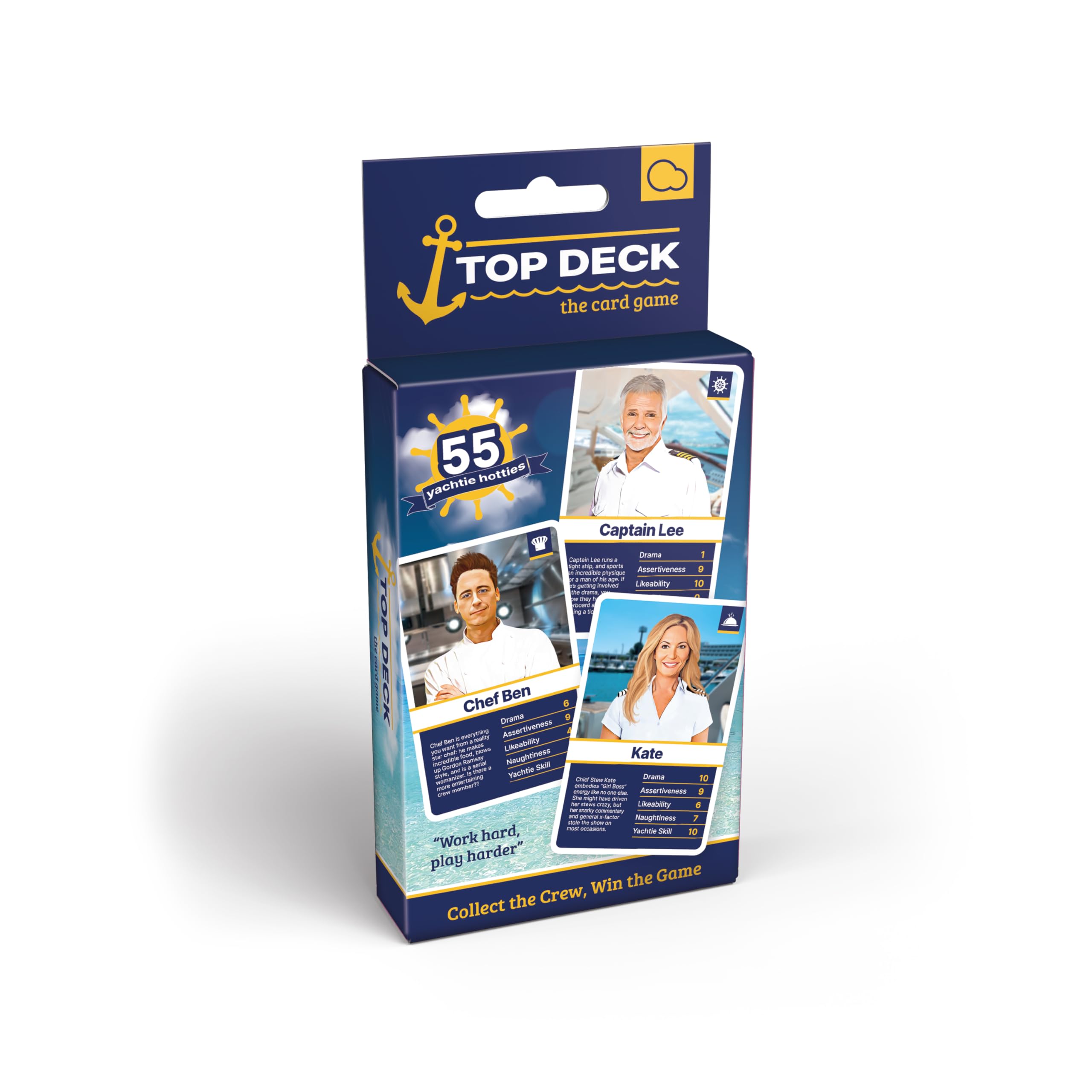 Bubblegum Stuff - Top Deck - Yachtie Hotties Edition - 55 Characters from a Popular Reality TV Series - Great For Games Night and Parties - Fun Gift idea! — image 1