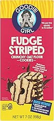 GOODIE GIRL Fudge Striped Cookies, 7 Ounce