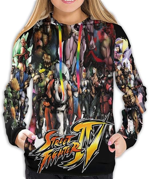 Street Fighter Women Men Hoodie 3D Print Cool Fleece Pullover Hooded