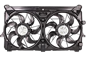 OTN TONG YANG TYG OE Replacement(CAPA Quality) Cooling Fan Extra Silent for Chevrolet Silverado 1500 / Avalanche/Tahoe, GM Sierra 1500 / Yukon/Yukon XL, Cadillac Escalade | 89023366 | GM3115211 | 620-653