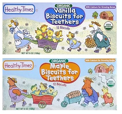 healthy times biscuits for teethers organic