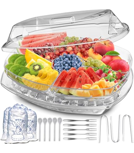 Pampered Chef（パンパードシェフ）　 クール＆サーブ スクエアトレイ Pampered Chef（パンパードシェフ） クール＆サーブ スクエアトレイ