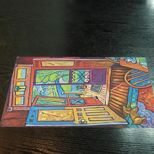 zhqingyu Manteles Individuales de 4 Piezas Patrón Abstracto-F Hogar