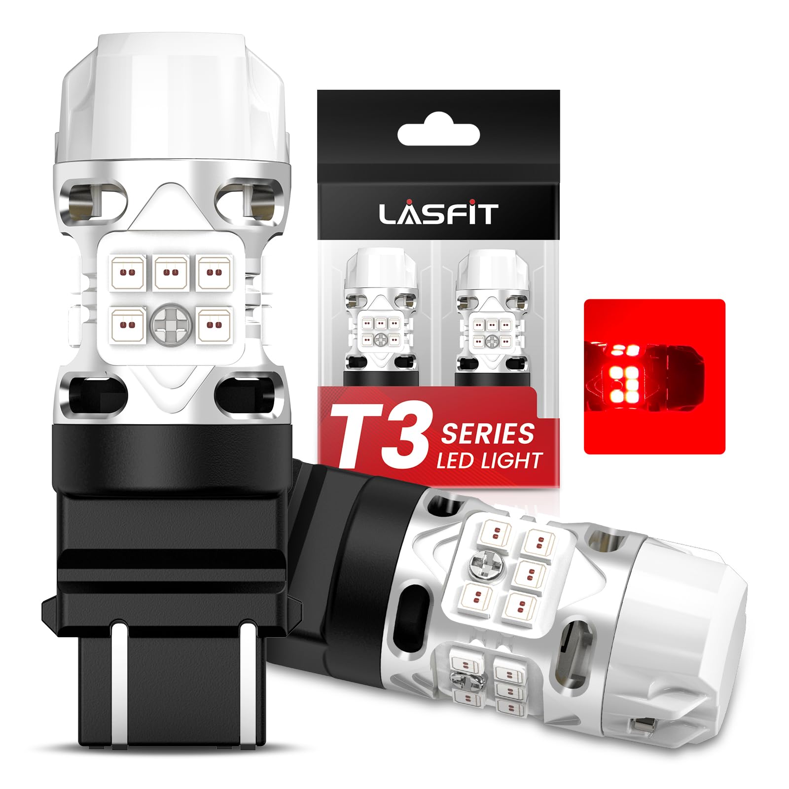 LASFIT T3 3157 LED Bulb Brake Tail 3057 4057 4157