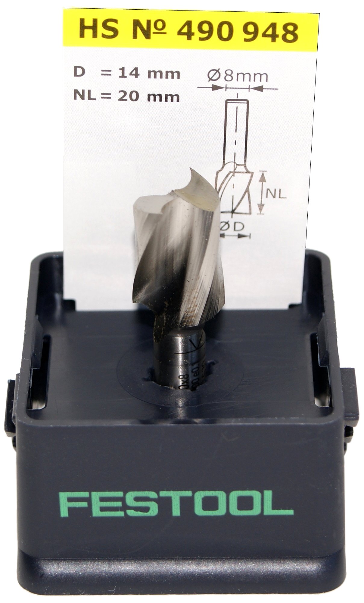 Festool Spiral groove cutter HS Spi S8 D14/20