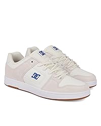 DC Men's Manteca 4 Skate Shoe, TAN/Blue/Gum, 9.5