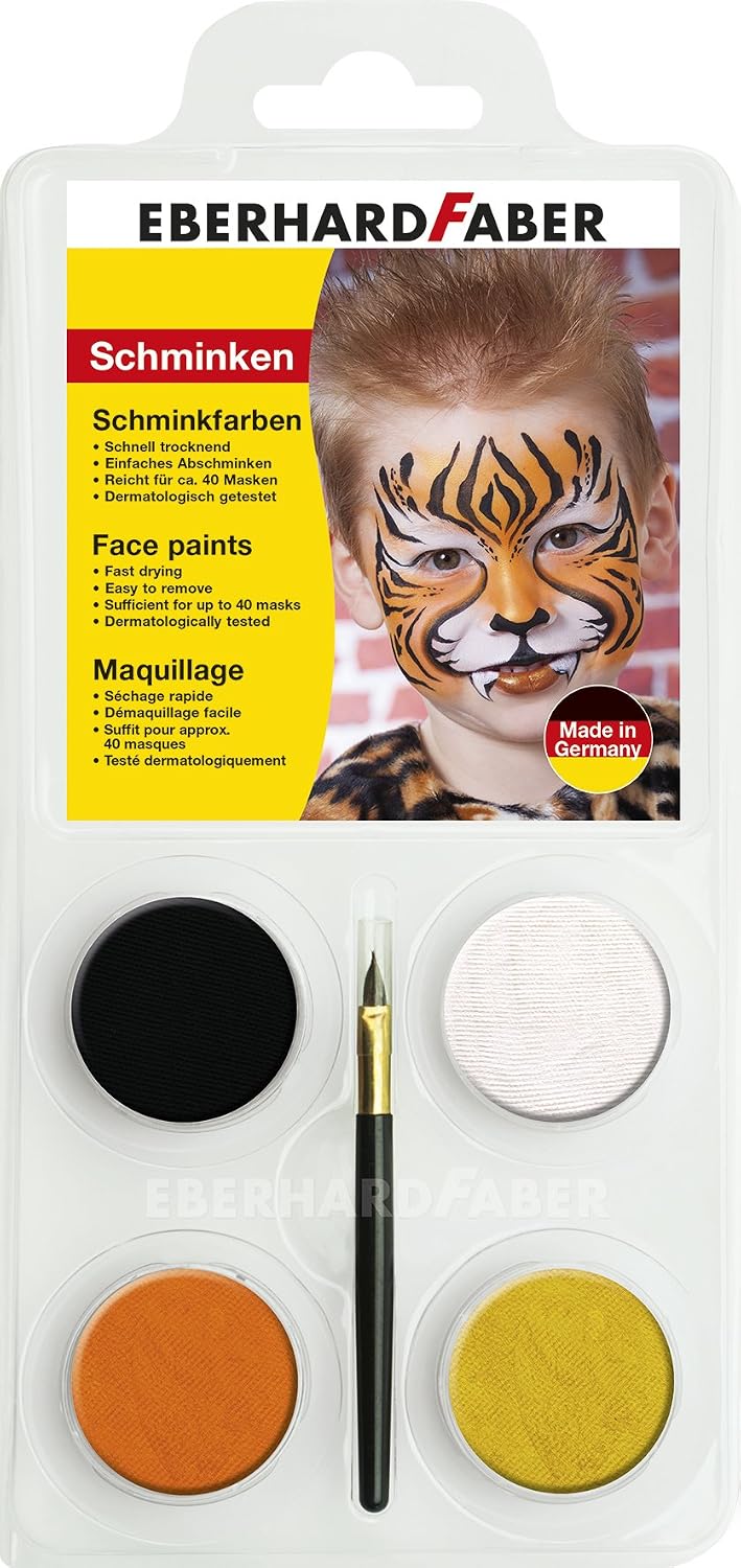 Face Paint Tiger Set 5 G Amazon Co Uk Diy Tools