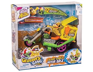 grossery gang delivery strike motorbike