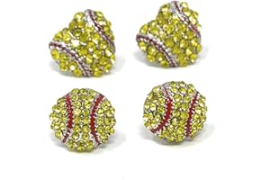 Softball Volleyball Earrings for Girl Women Teen, Gift for Player Team Mom, Sports Present - Daisy Lane