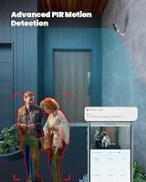 ieGeek 2K Wireless Security Camera Outdoor Battery Powered 3MP Color Night view 5