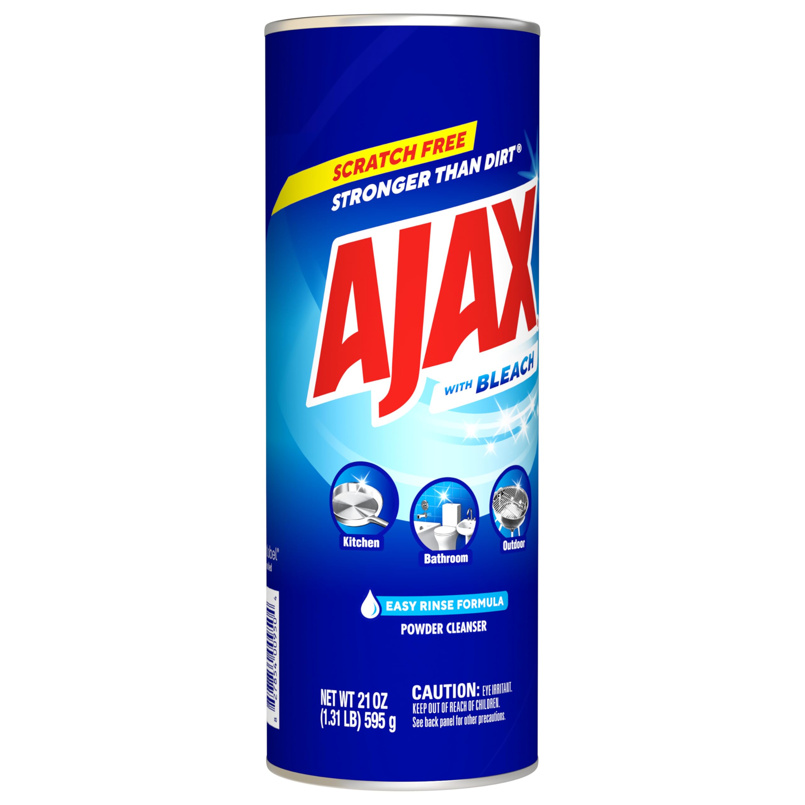 Ajax Powder Cleanser with Bleach - 21 ounce (Pack of 12)