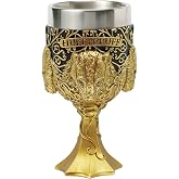 Enesco the Wizarding World of Harry Potter Hufflepuff House Decorative Chalice Goblet, 7.09 Inch, Multicolor