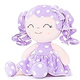 Gloveleya Soft Dolls Plush Figure Polka Dot Purple