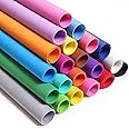 20pcs EVA Foam Paper, 20" x20" Foam Handicraft Sheets DIY 1mm Colors Sponge Paper for Kids Student Classroom Craft DIY Artwork Projects