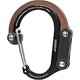 Gear AID HEROCLIP 360° Swivel Carabiner Gear Clip and Hook (Medium) for Camping, Backpack, Suitcases and Garage Organization