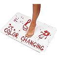 The Murder Mat Bath Mat Changes Color Instantly Turns Red When Wet ...