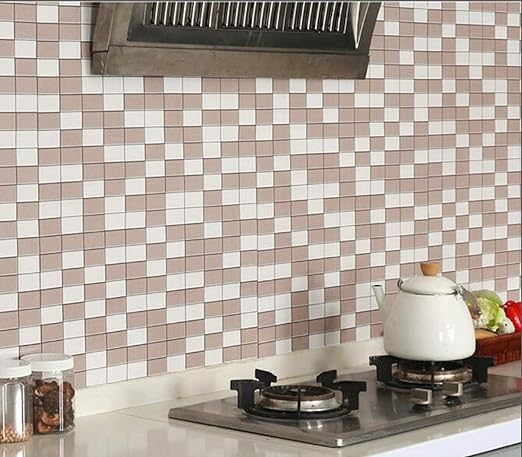 Amazon Com Fostudork Sayings Wall Decor Stickers Vinyl Pvc Self Adhesive Wallpaper For Kitchen Backsplash Tile Contact Paper Proof Bathroom Wall Decor Stick On Wallpaper Coffee 3mx60cm Kitchen Dining