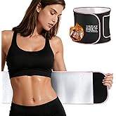 MORECOO Waist Trainer for Women/Men, Sculpt Touch Sweat Band for Stomach, Waist Trimmer for Women Workouts &Speed Belly Sweat