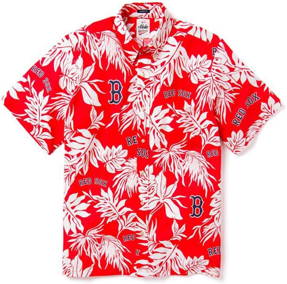 Men's Boston Red Sox MLB Classic Fit Hawaiian Shirt