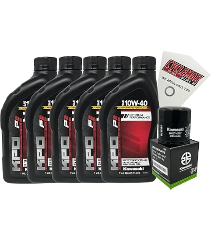 Amazon.com: Cyclemax Full Synthetic Oil Change Kit compatible with
